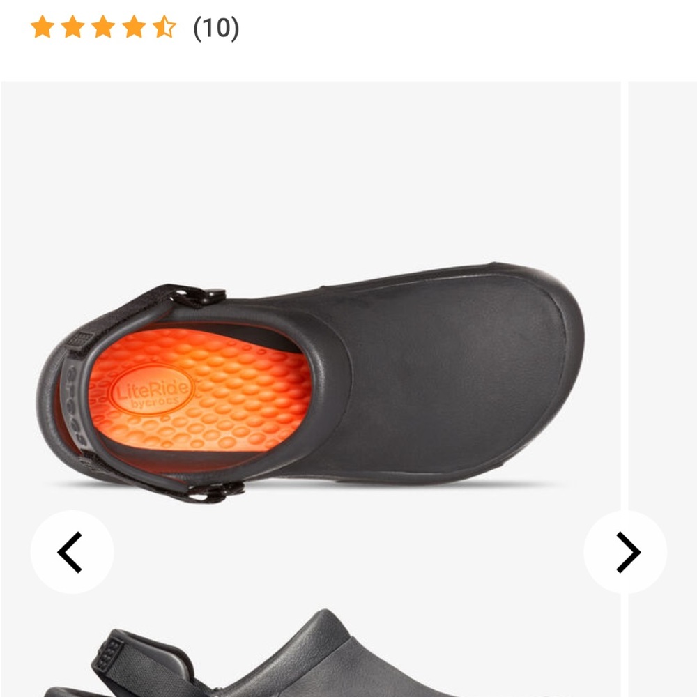 Crocs Bistro Pro Literide Work Clog
M4 W6